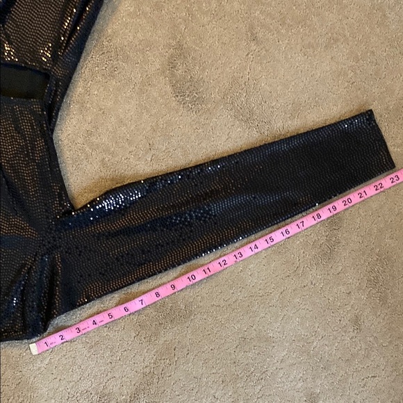 DIVIDED H&M BLACK SEQUIN BODYCON DRESS‎ WITH CUT-OUT DETAIL - Picture 9 of 11